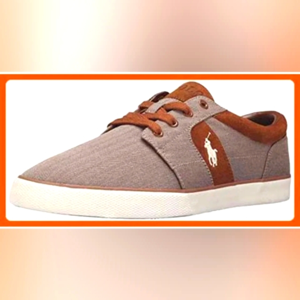 SOLD Ralph Lauren POLO Halmore II Men's Sneakers Size 12D EUC💖